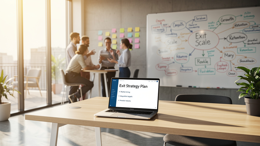 Wie man eine Exit-Strategie für Startups entwickelt